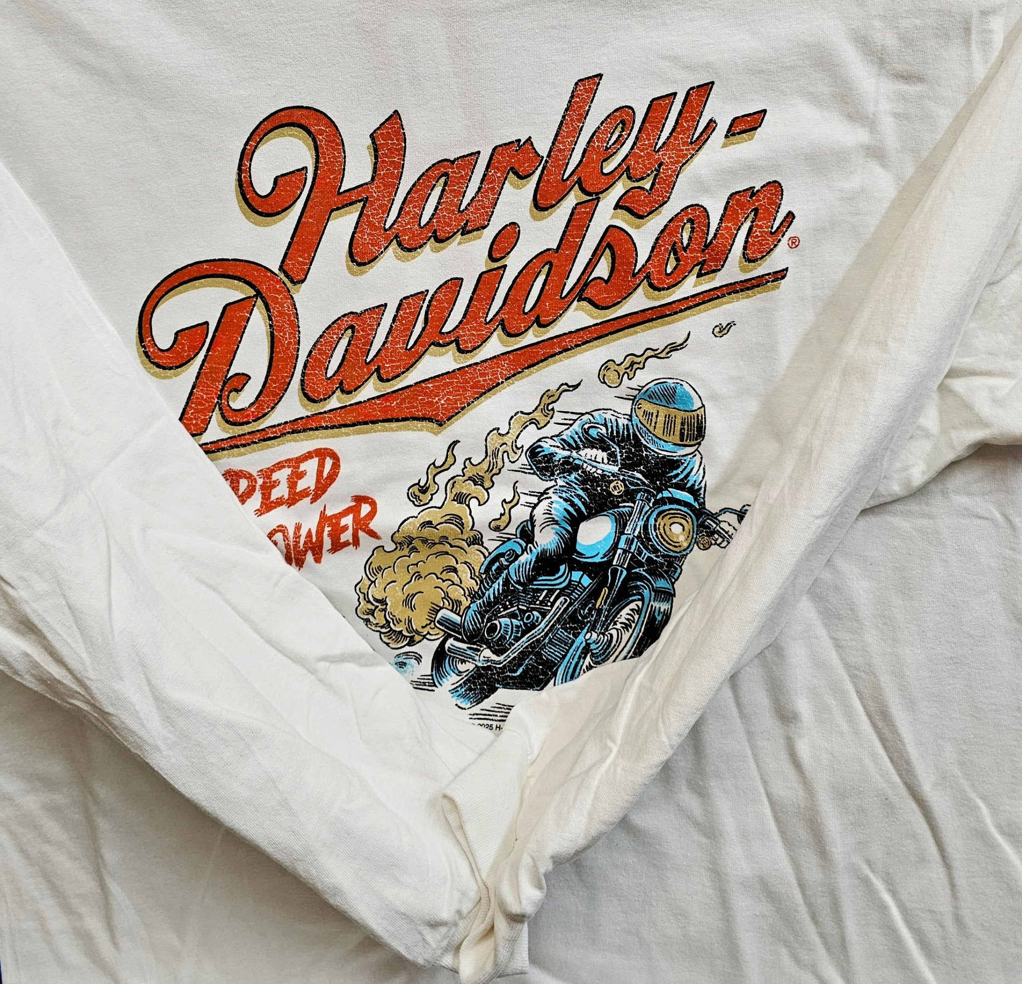 Men's Sportster Long Sleeve White Shirt – Mile High Harley-Davidson