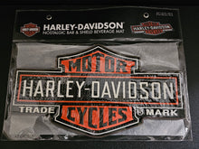 Load image into Gallery viewer, Harley-Davidson® Bar &amp; Shield Bar Mat HDL-18510
