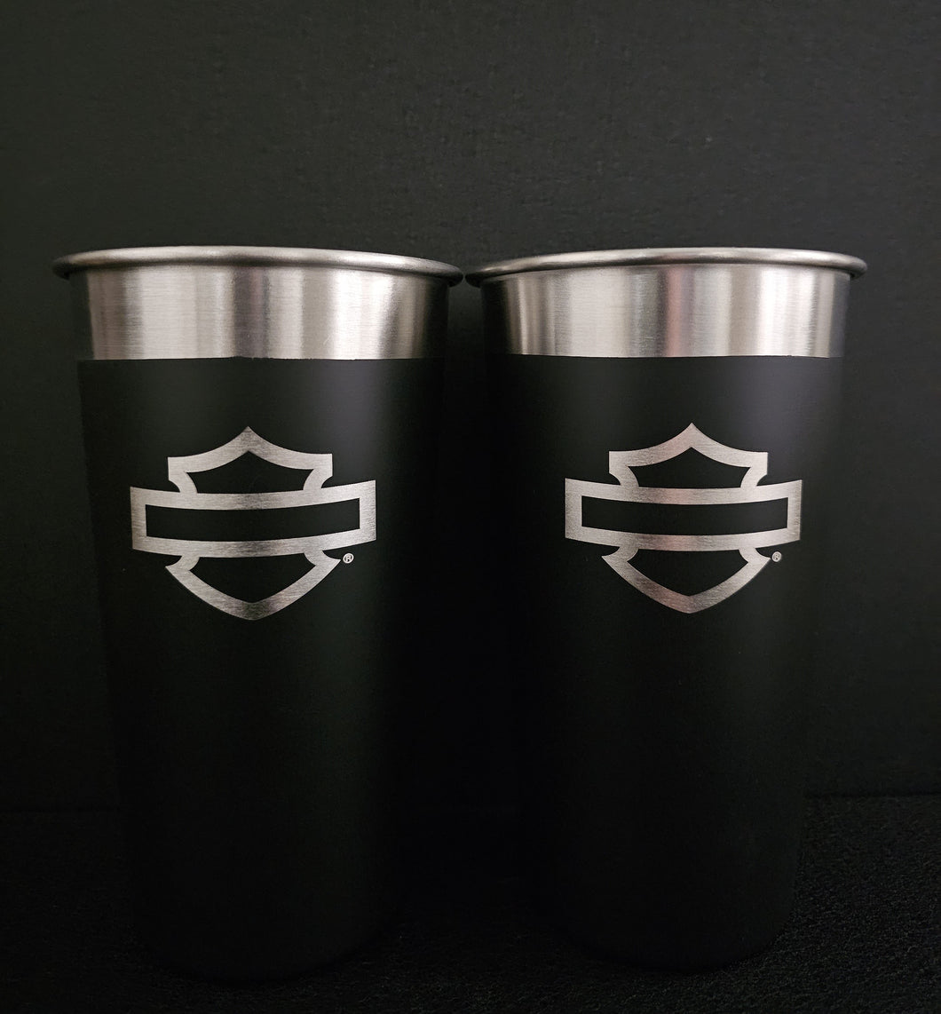 Stainless Steel Harley-Davidson® 18oz Cups Set of 2 HDX-98743