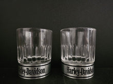 Load image into Gallery viewer, Harley-Davidson® Metal Base Rocks Glass Set HDX-98741
