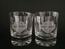 Load image into Gallery viewer, Harley-Davidson® Crystal Glass Rocks Set HDL-18817
