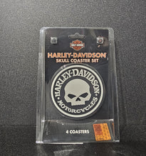 Load image into Gallery viewer, Harley-Davidson® Skull Coaster Set of 4 HDL-18522
