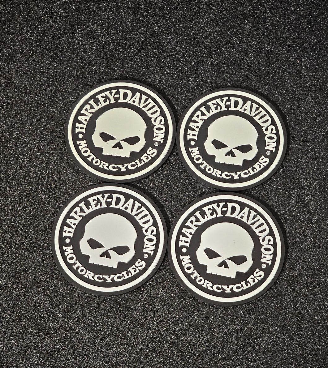 Harley-Davidson® Skull Coaster Set of 4 HDL-18522