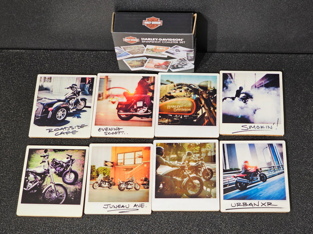 Harley-Davidson® Snapshot Coaster Set HDL-18577