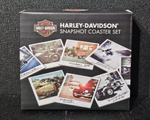 Load image into Gallery viewer, Harley-Davidson® Snapshot Coaster Set HDL-18577
