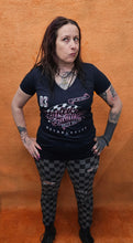 Load image into Gallery viewer, Women&#39;s Zooming Short Sleeve V Neck Shirt
