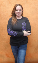 Load image into Gallery viewer, Women&#39;s Flame Piston Long Sleeve Shirt

