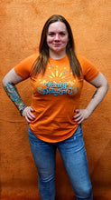 Load image into Gallery viewer, Women&#39;s Shine Short Sleeve Burnt Orange Shirt
