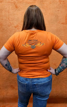 Load image into Gallery viewer, Women&#39;s Shine Short Sleeve Burnt Orange Shirt
